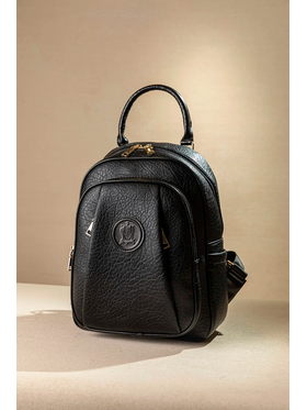 Allday Backpack με Πολλές Τσέπες με Casual Logo
