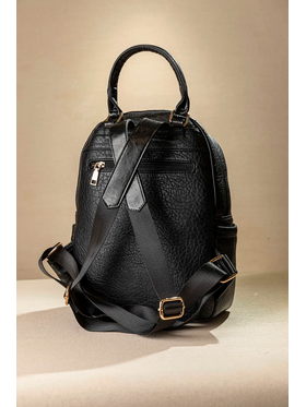 Allday Backpack με Πολλές Τσέπες με Casual Logo