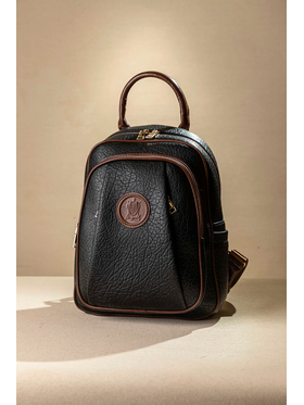 Allday Backpack με Πολλές Τσέπες με Casual Logo