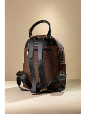 Allday Backpack με Πολλές Τσέπες με Casual Logo