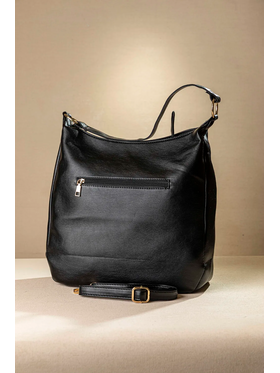 Shopping bag με Εξωτερική Θήκη με Φερμουάρ