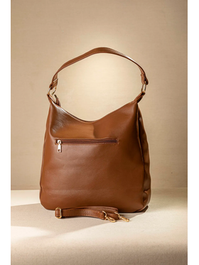 Shopping bag με Εξωτερική Θήκη με Φερμουάρ
