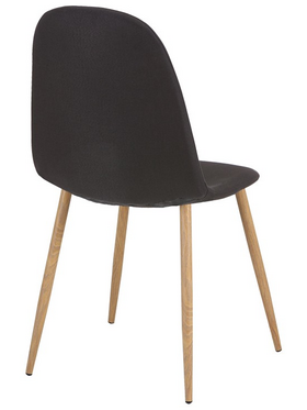 Τραπεζαρία Manka i-Bella Pakoworld σετ 3τεμ σε Sonoma Truffle Απόχρωση 80x80x77εκ