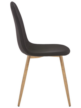 Τραπεζαρία Manka i-Bella Pakoworld σετ 3τεμ σε Sonoma Truffle Απόχρωση 80x80x77εκ