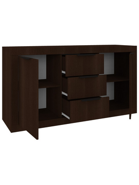 Μπουφές Doha Pakoworld σε Wenge Απόχρωση 150x45x80.5εκ