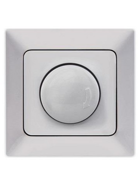 Ροοστατης για led 400w Νικελ ματ