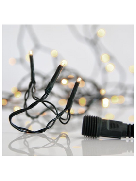 Πυκνη Σειρα, 1300 led 3mm, 33v, Επεκταση ωσ 2, με Μετασχηματιστη, Προεκταση Παροχης 300cm, Πρασινο Καλωδιο,απαλο Λευκο Led,ana 2cm,ιρ44