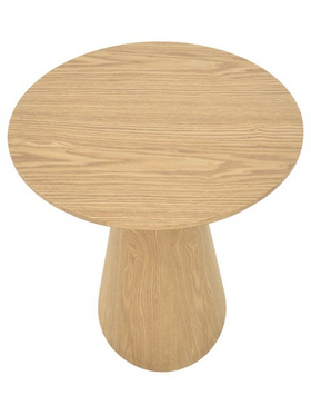 Τραπέζι Σαλονιού Donda Pakoworld mdf σε Sonoma Απόχρωση Φ60x40εκ