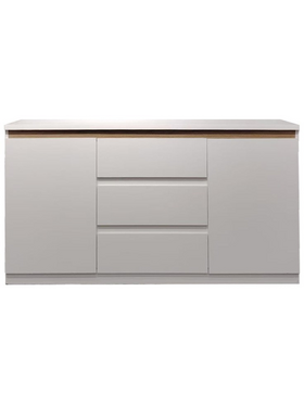 Μπουφές Chiemo Pakoworld σε Φυσική Απόχρωση 160x40x93.6εκ