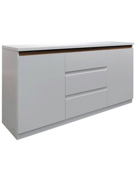 Μπουφές Chiemo Pakoworld σε Φυσική Απόχρωση 160x40x93.6εκ