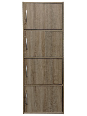 Ντουλάπι-Στήλη Gabino i Pakoworld σε Sonoma Απόχρωση 40x34.5x120εκ