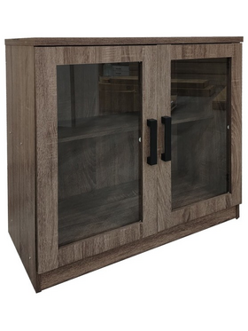 Παπουτσοθήκη-Ντουλάπι Sapato Pakoworld σε oak Απόχρωση 80x40x80εκ