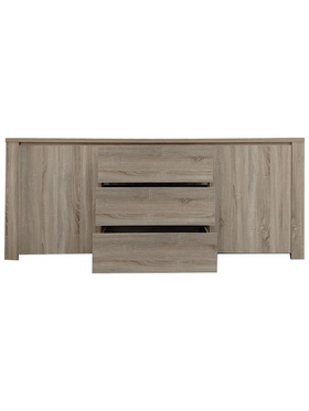 Μπουφές Kalya Pakoworld σε Sonoma Απόχρωση 220x49x89.5εκ