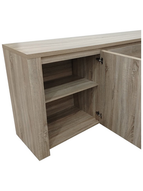 Μπουφές Kalya Pakoworld σε Sonoma Απόχρωση 220x49x89.5εκ