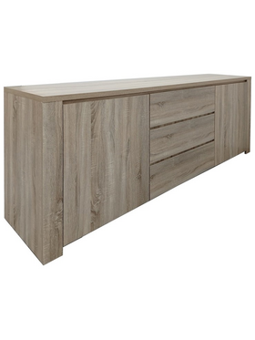 Μπουφές Kalya Pakoworld σε Sonoma Απόχρωση 220x49x89.5εκ