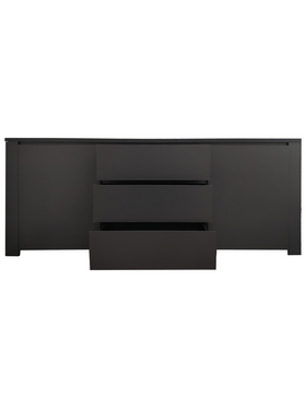 Μπουφές Kalya Pakoworld σε Ανθρακί Απόχρωση 220x49x89.5εκ