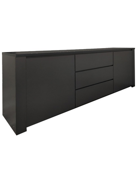 Μπουφές Kalya Pakoworld σε Ανθρακί Απόχρωση 220x49x89.5εκ