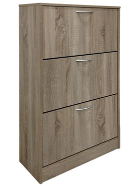 Παπουτσοθήκη Savaz Pakoworld σε Sonoma Απόχρωση 60x24x114εκ