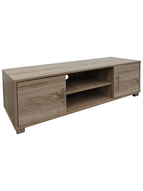 Έπιπλο Τηλεόρασης Serank Pakoworld σε Sonoma Απόχρωση 120x40x40εκ