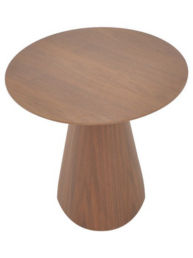Τραπέζι Σαλονιού Donda Pakoworld mdf σε Καρυδί Απόχρωση Φ60x40εκ