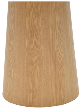Tραπέζι Donda Pakoworld mdf Sonoma Φ100x76εκ