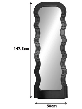 Καθρέπτης Spejo Inart Λευκό pp 50x2.8x147.5εκ