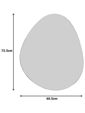 Καθρέπτης Hahoe Inart 60x1x72.5εκ