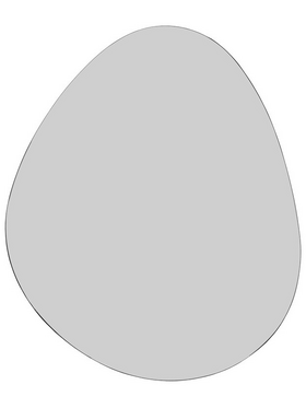 Καθρέπτης Hahoe Inart 60x1x72.5εκ