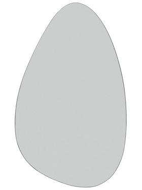 Καθρέπτης Spegio Inart 50x1x80εκ
