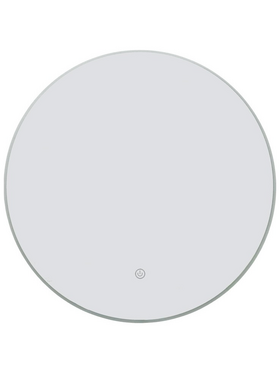 Καθρέπτης led Lucox Inart pp-Αλουμίνιο Φ60x3εκ