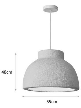 Φωτιστικό Οροφής Jenila Pakoworld e27 ps Λευκό Φ59x40εκ