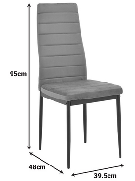 Τραπεζαρία Balou-Parker Pakoworld σετ 5τεμ Μαύρο Φ120x73εκ