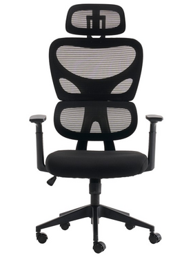 Καρέκλα Γραφείου Διευθυντή Cadrey Pakoworld Mesh Μαύρο 67x64x120-128εκ
