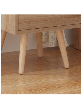 Κομοδίνο Selma Pakoworld σε Φυσική Απόχρωση 29.7x29.7x45εκ