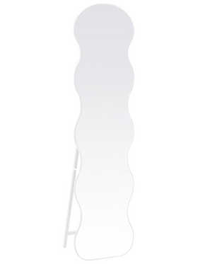 Καθρέπτης Waven Pakoworld σε Λευκή Απόχρωση 38x28x148εκ