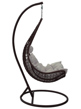 Κούνια Soleil Pakoworld Κρεμαστή Μέταλλο Καφέ-pp Καφέ-Μαξιλάρι Μπεζ 103x83x200εκ Κούνια Soleil Pakoworld Κρεμαστή Μέταλλο Καφέ-pp Καφέ-Μαξιλάρι Μπεζ 103x83x200εκ