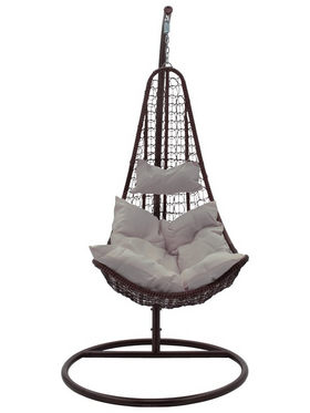 Κούνια Soleil Pakoworld Κρεμαστή Μέταλλο Καφέ-pp Καφέ-Μαξιλάρι Μπεζ 103x83x200εκ Κούνια Soleil Pakoworld Κρεμαστή Μέταλλο Καφέ-pp Καφέ-Μαξιλάρι Μπεζ 103x83x200εκ