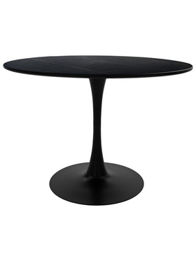 Τραπεζαρία Balou-Noor Pakoworld σετ 5τεμ mdf Μαύρο-Υφασμα Μαύρο Φ100x73εκ Τραπεζαρία Balou-Noor Pakoworld σετ 5τεμ mdf Μαύρο-Υφασμα Μαύρο Φ100x73εκ