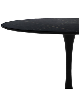 Τραπεζαρία Balou-Noor Pakoworld σετ 5τεμ mdf Μαύρο-Υφασμα Μαύρο Φ100x73εκ Τραπεζαρία Balou-Noor Pakoworld σετ 5τεμ mdf Μαύρο-Υφασμα Μαύρο Φ100x73εκ