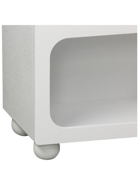 Μπουφές Emersi Pakoworld με Ράφια mdf σε Λευκή Απόχρωση 164x34x76εκ Μπουφές Emersi Pakoworld με Ράφια mdf σε Λευκή Απόχρωση 164x34x76εκ