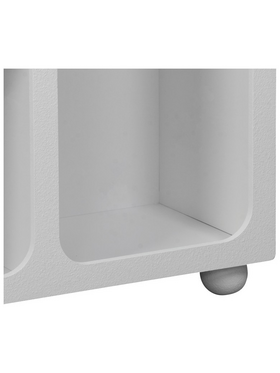 Μπουφές Emersi Pakoworld με Ράφια mdf σε Λευκή Απόχρωση 164x34x76εκ Μπουφές Emersi Pakoworld με Ράφια mdf σε Λευκή Απόχρωση 164x34x76εκ