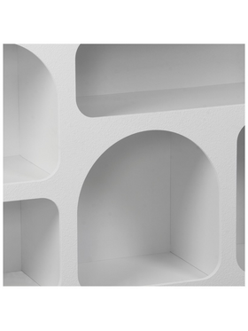 Μπουφές Emersi Pakoworld με Ράφια mdf σε Λευκή Απόχρωση 164x34x76εκ Μπουφές Emersi Pakoworld με Ράφια mdf σε Λευκή Απόχρωση 164x34x76εκ