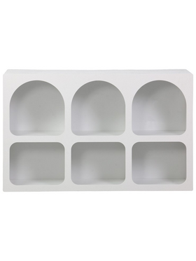 Μπουφές Emersi Pakoworld με Ράφια mdf σε Λευκή Απόχρωση 120x35x76εκ Μπουφές Emersi Pakoworld με Ράφια mdf σε Λευκή Απόχρωση 120x35x76εκ