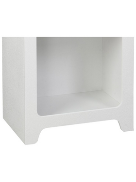 Βιβλιοθήκη Emersi Pakoworld mdf σε Λευκή Απόχρωση 48x35x180εκ Βιβλιοθήκη Emersi Pakoworld mdf σε Λευκή Απόχρωση 48x35x180εκ