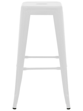 Σκαμπό Μπαρ Utopia Pakoworld Μέταλλο σε Λευκή ματ Απόχρωση 42x42x76εκ Σκαμπό Μπαρ Utopia Pakoworld Μέταλλο σε Λευκή ματ Απόχρωση 42x42x76εκ