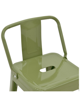 Σκαμπό Μπαρ Μεσαίου Ύψους με Πλάτη Utopia Pakoworld Μέταλλο σε Λαδί Απόχρωση 42x42x86εκ Σκαμπό Μπαρ Μεσαίου Ύψους με Πλάτη Utopia Pakoworld Μέταλλο σε Λαδί Απόχρωση 42x42x86εκ