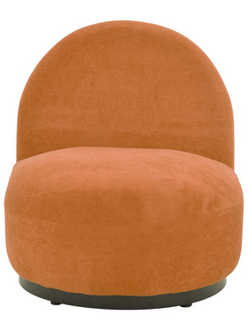 Πολυθρόνα Περιστρεφόμενη Zenny Pakoworld Υφασμα Terracotta 64x85x68εκ Πολυθρόνα Περιστρεφόμενη Zenny Pakoworld Υφασμα Terracotta 64x85x68εκ