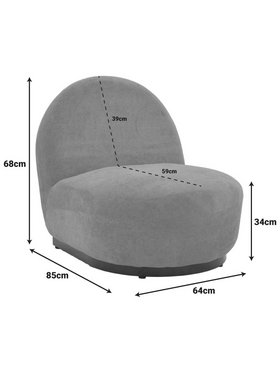 Πολυθρόνα Περιστρεφόμενη Zenny Pakoworld Υφασμα Terracotta 64x85x68εκ Πολυθρόνα Περιστρεφόμενη Zenny Pakoworld Υφασμα Terracotta 64x85x68εκ