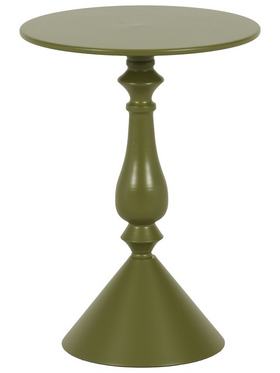 Βοηθητικό Τραπέζι Lalou Pakoworld Μέταλλο σε Λαδι Απόχρωση Φ40x55εκ