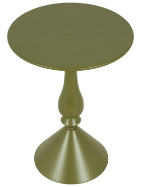 Βοηθητικό Τραπέζι Lalou Pakoworld Μέταλλο σε Λαδι Απόχρωση Φ40x55εκ